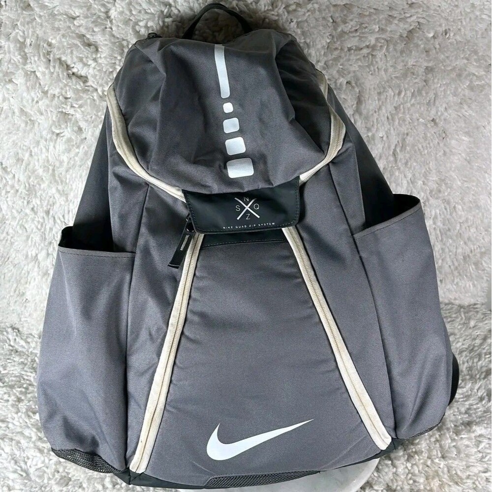 Nike Hoops Elite Max Air Team 2.0 Basketball Backpack Grey